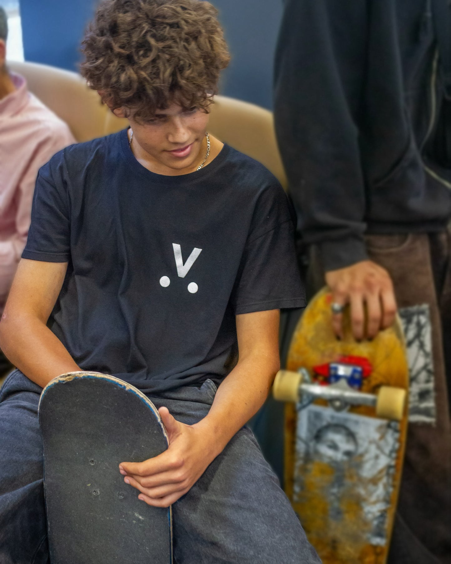 Flip the Letters Tee (Black)