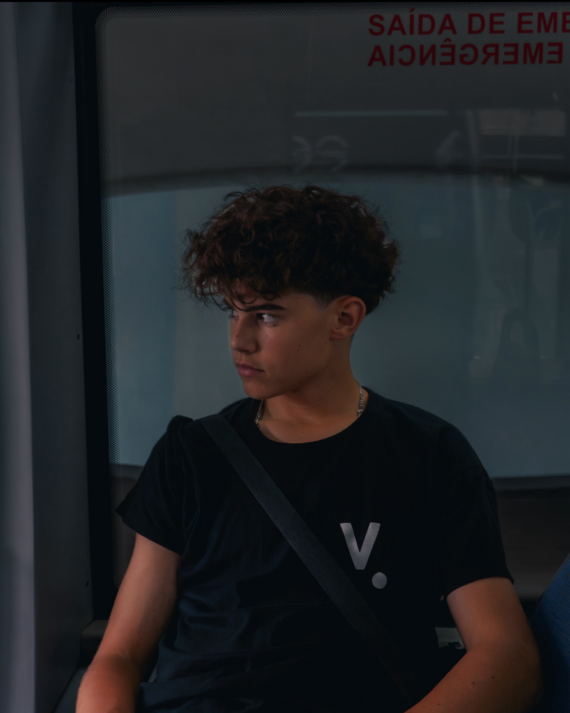 Flip the Letters Tee (Black)