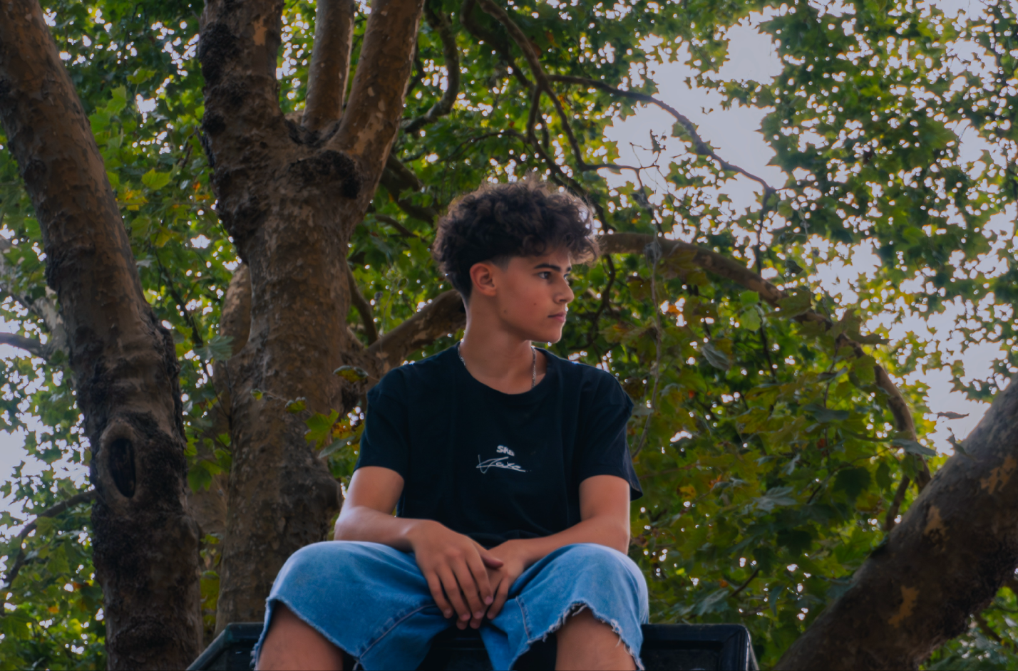 Letters Tee (Black)