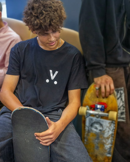 Flip the Letters Tee (Black)