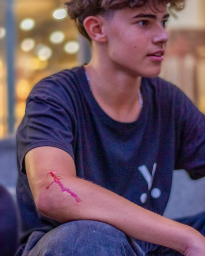 Flip the Letters Tee (Black)