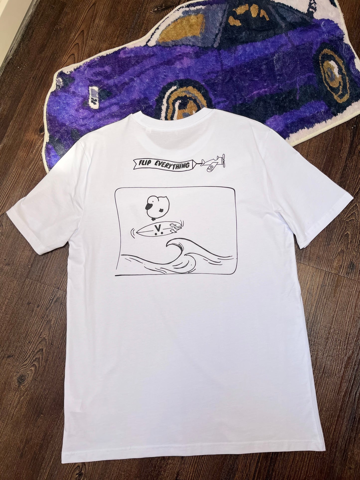 Flip the Letters Tee (White) (Cópia)