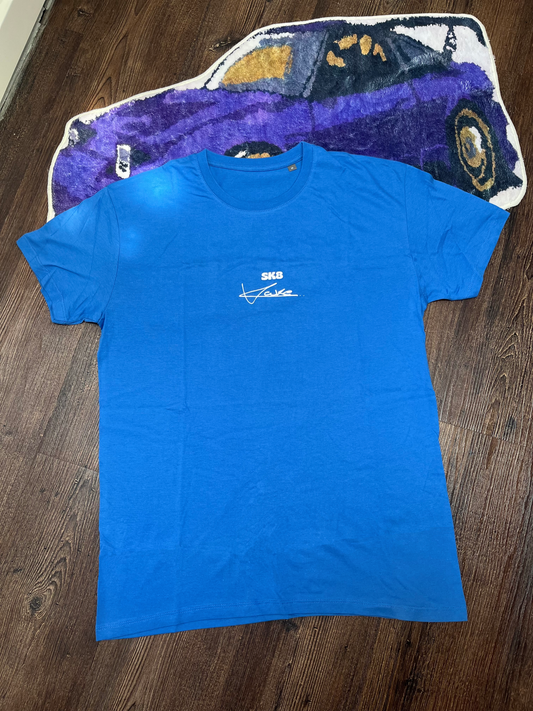Letters Tee (Blue)