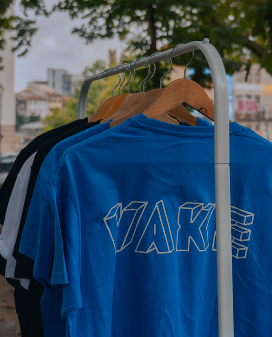 Letters Tee (Blue)