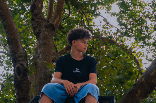 Letters Tee (Black)